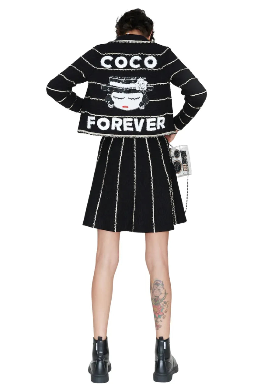 Coco Forever Cropped Wool Jacket