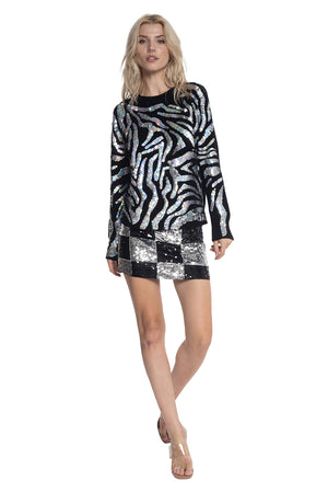 Zebra Wool Sweater - Pre order
