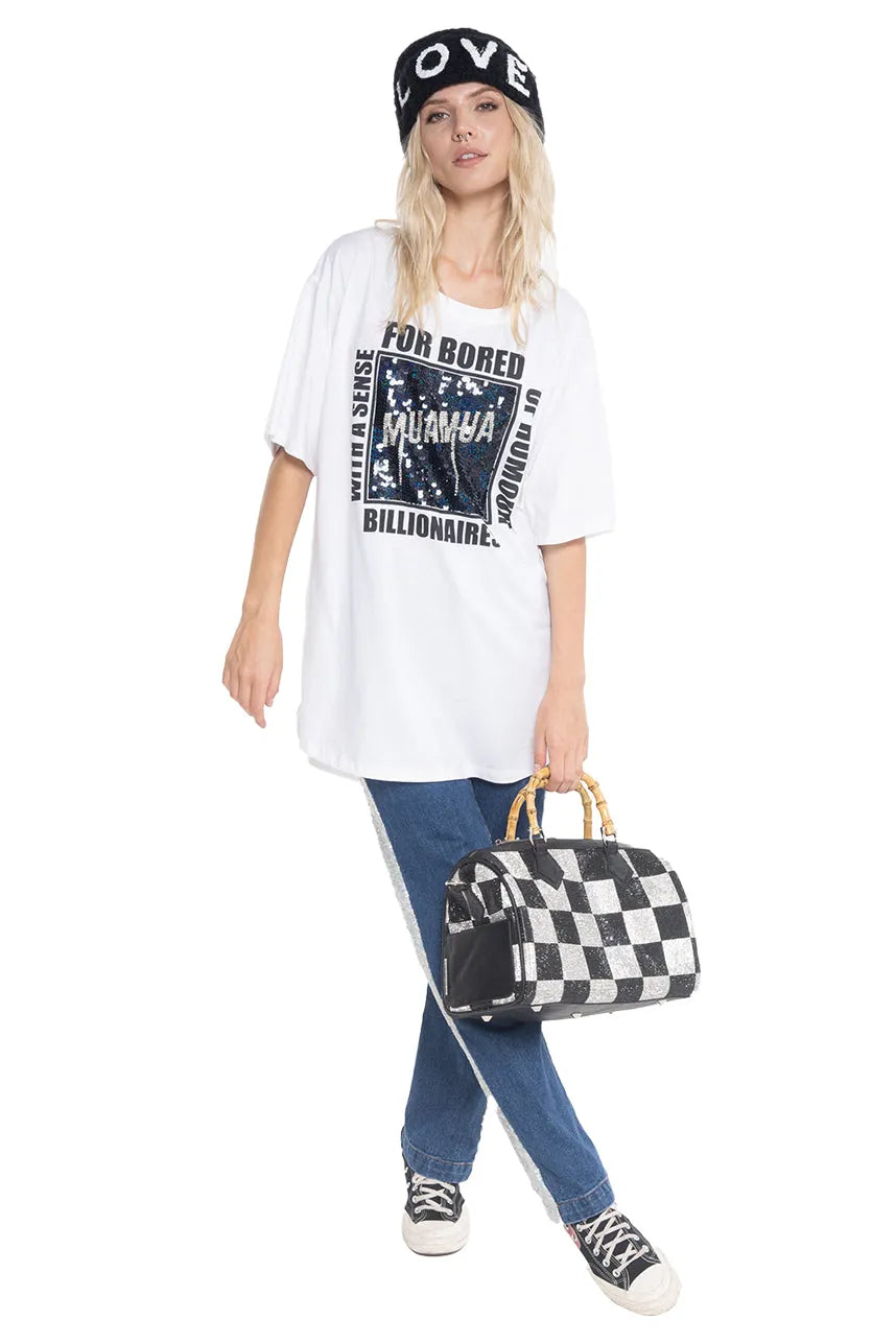 Bored Billionaire Maxi T-Shirt