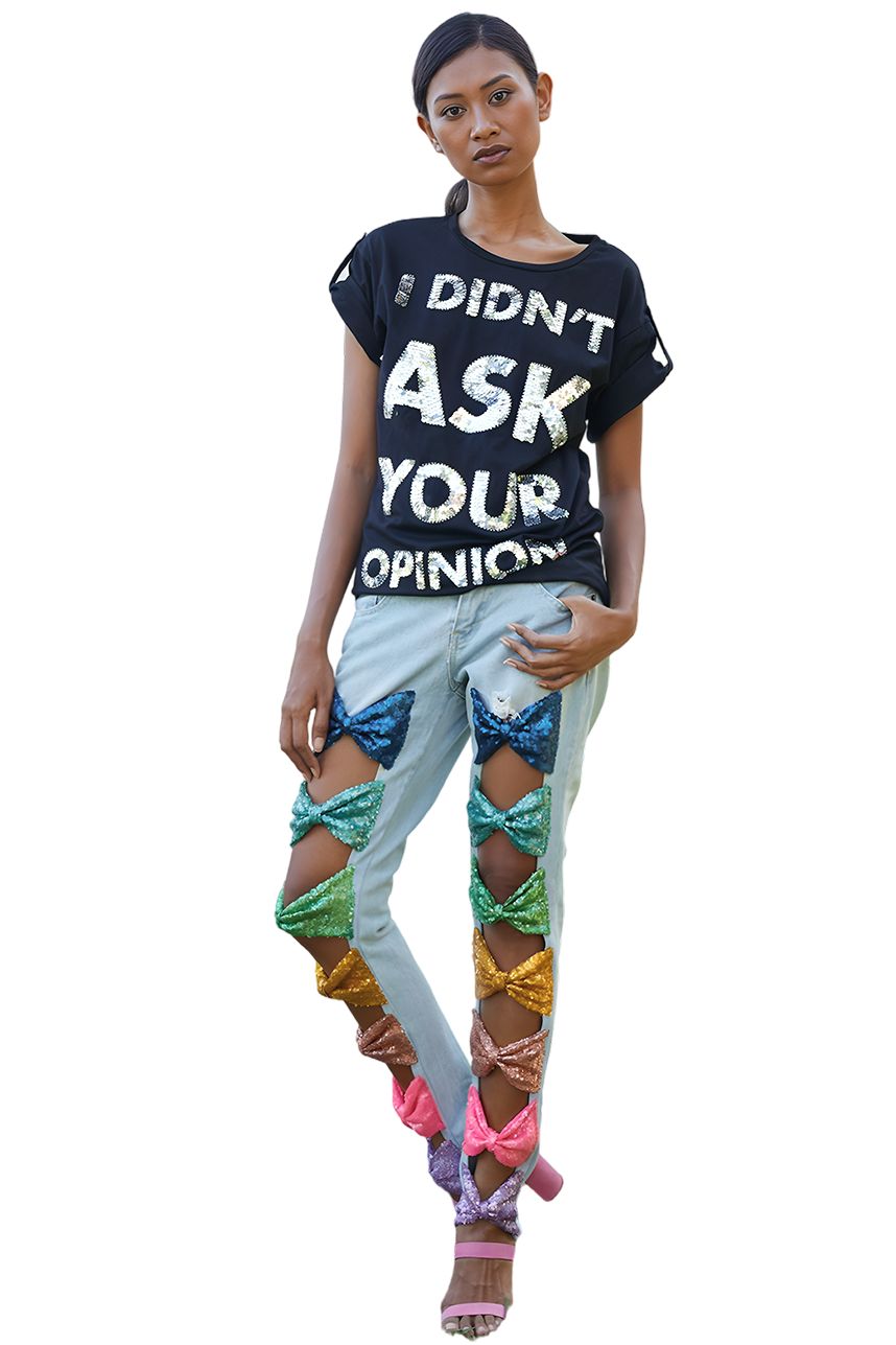 I Didn't Ask Your Opinion Maxi T-Shirt - Pre Order