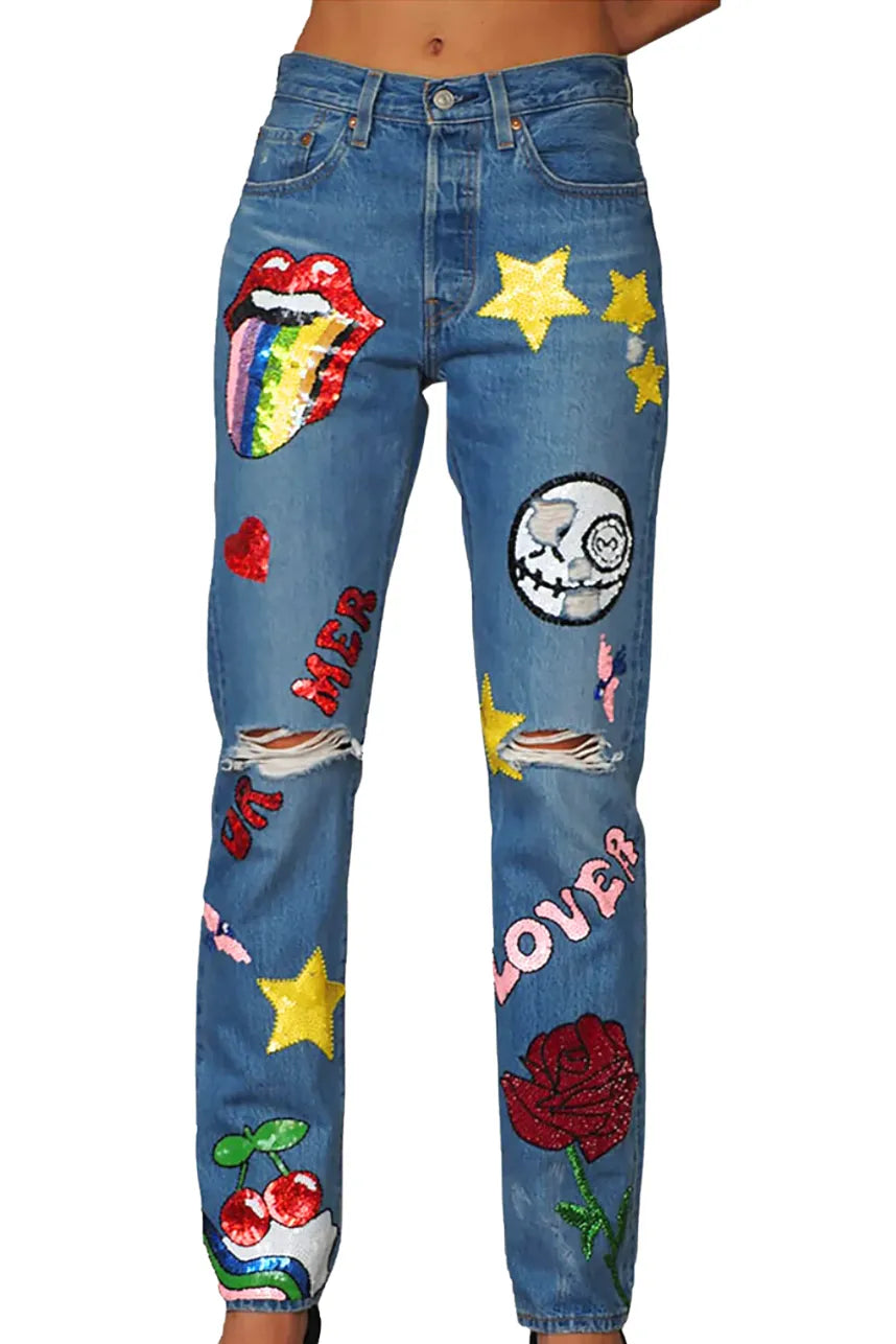 Dreamer Lover Denim Pants