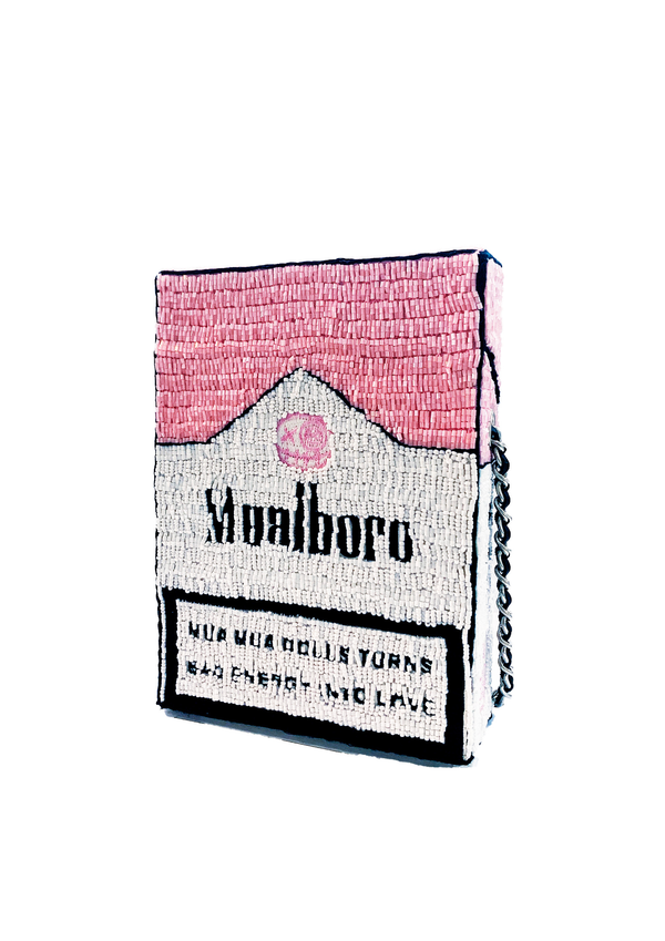 MUALBORO PINK FASHION KILLS BAG - House of Mua Mua
