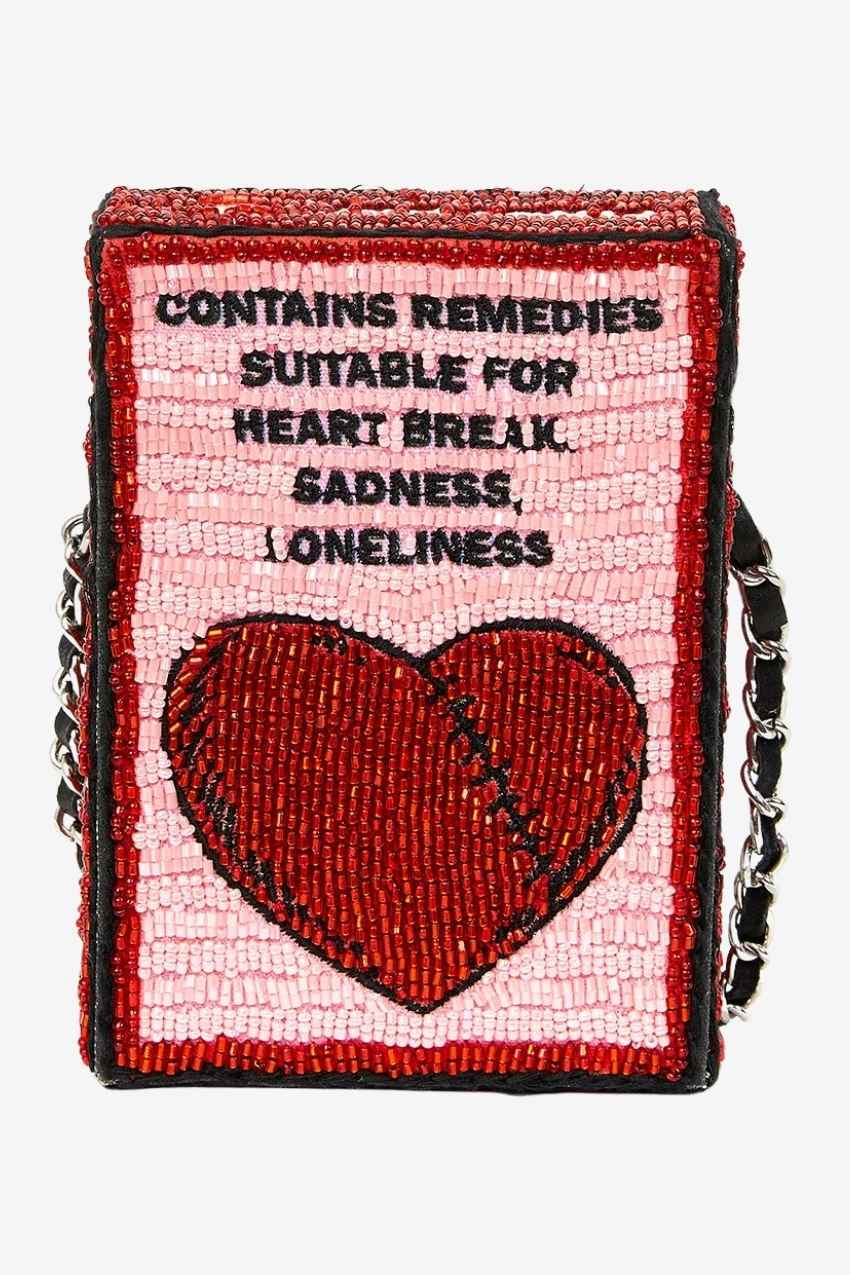 Broken Heart First Aid Medium Box Crossbody Bag