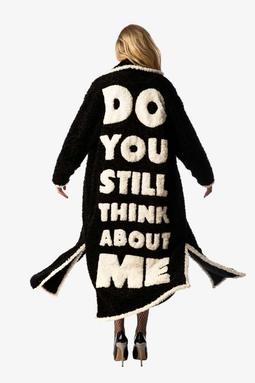 Do You Still Think About Me Wool Long Coat | House of Mua Mua