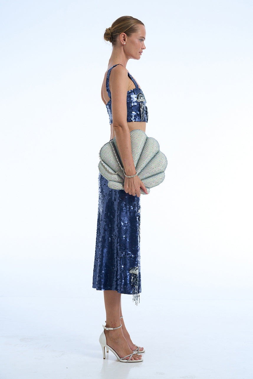 SEQUIN JELLYFISH TOP