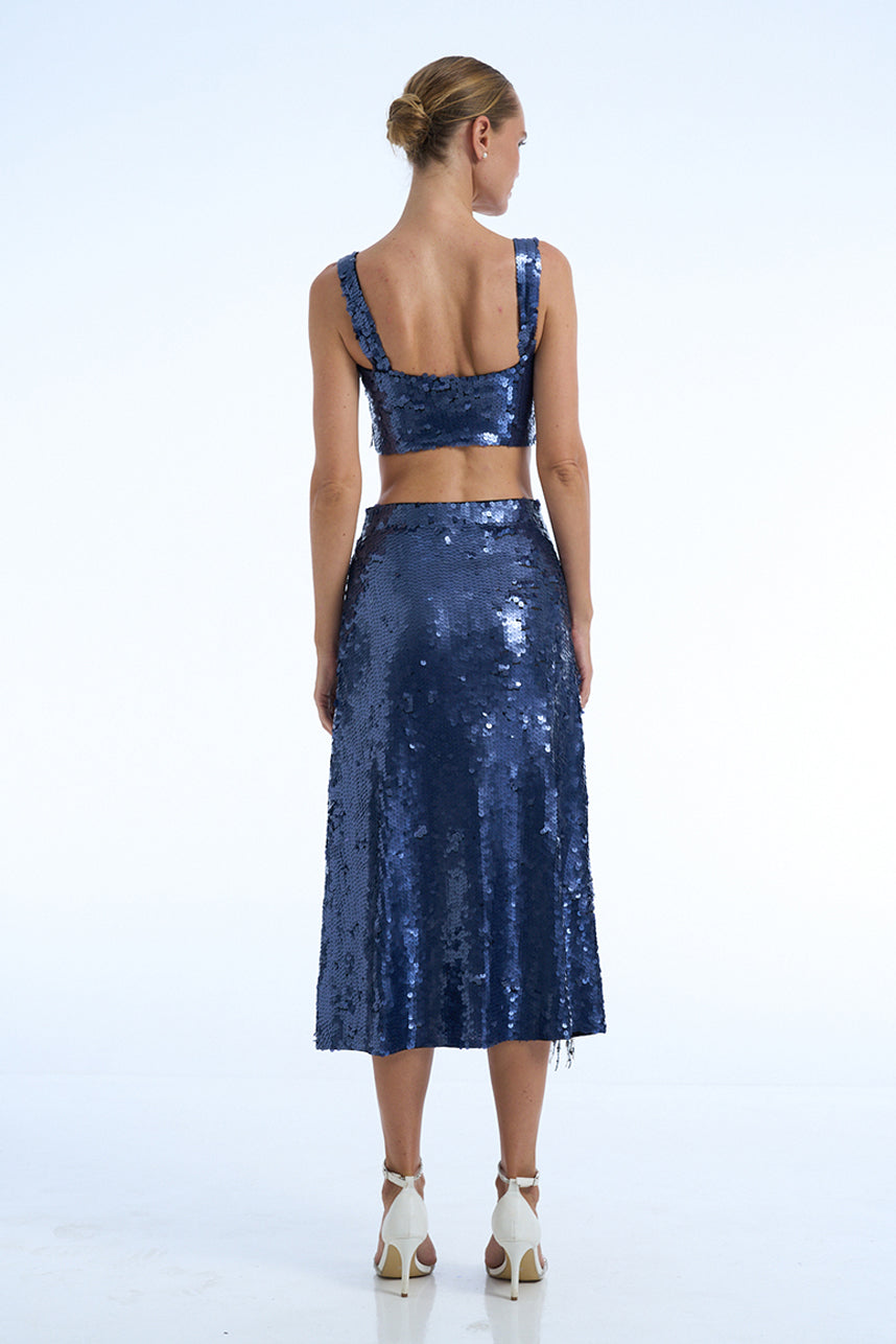 SEQUIN JELLYFISH TOP