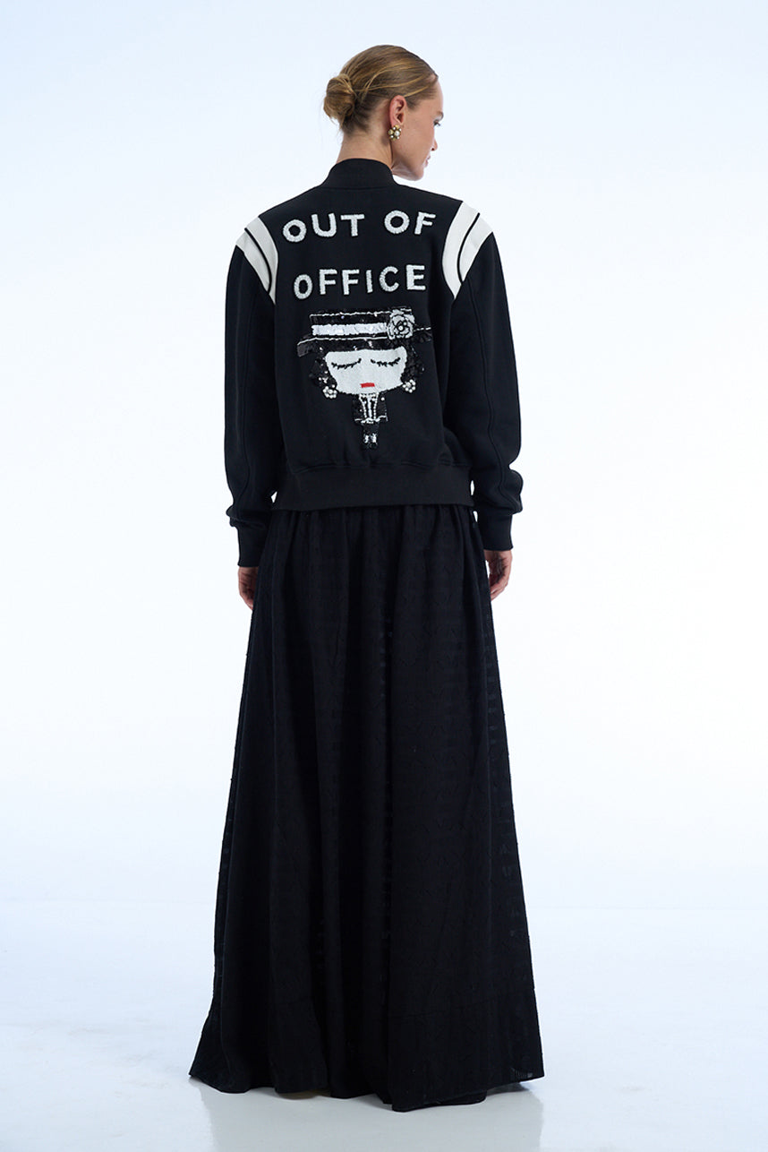 OUT OF OFFICE BASEBALL JACKET