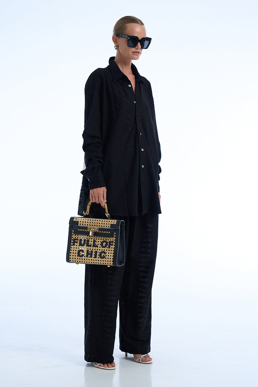 FULL OF CHIC MEDIUM BIRKIN RATTAN BAG