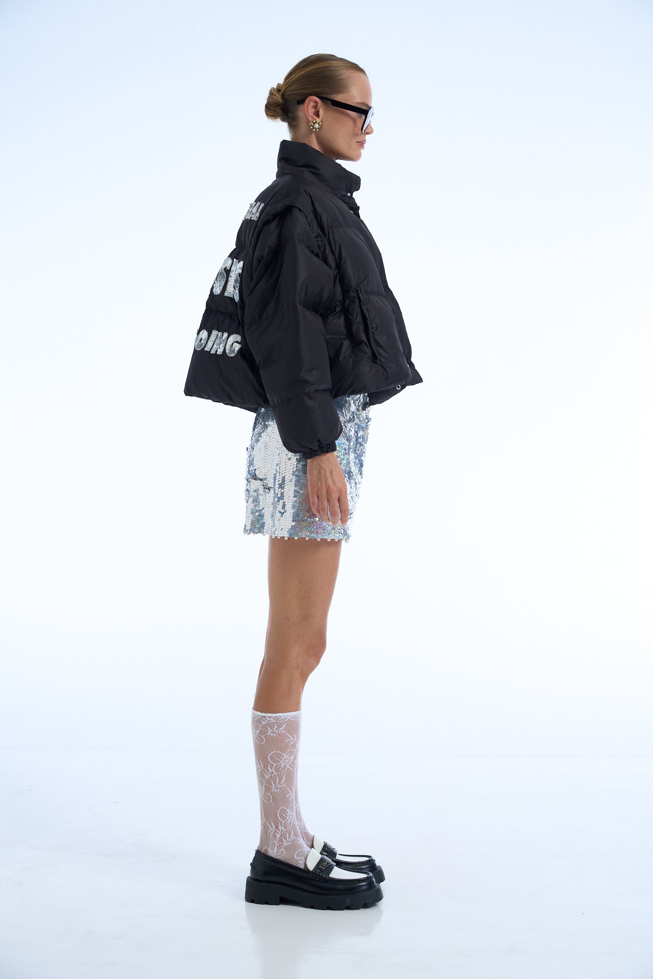 Existential Crisis On Going Cropped Duvet Jacket