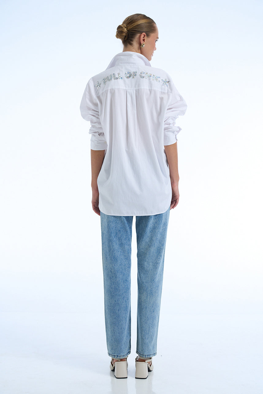 FULL OF CHIC WHITE SHIRT