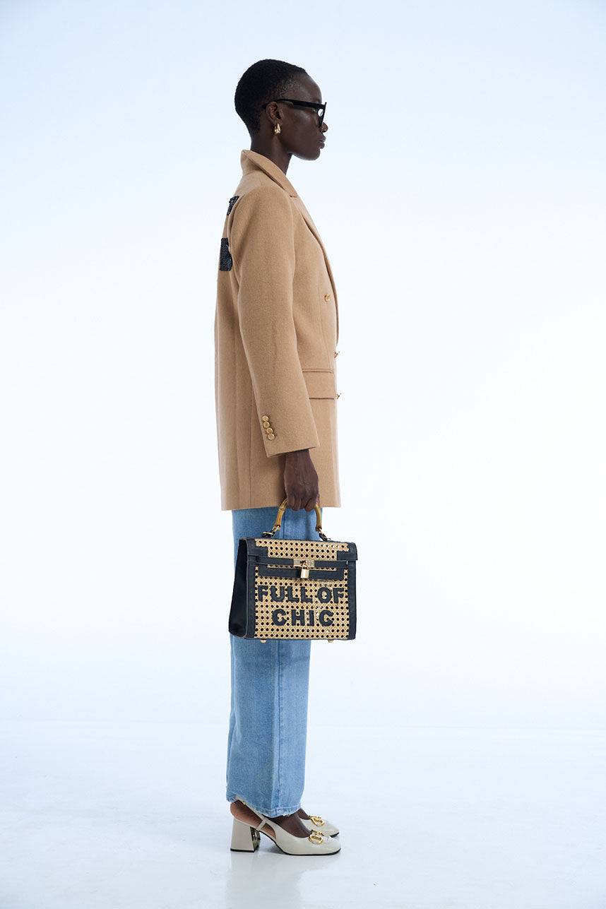 Existential Crisis Camel Wool Blazer