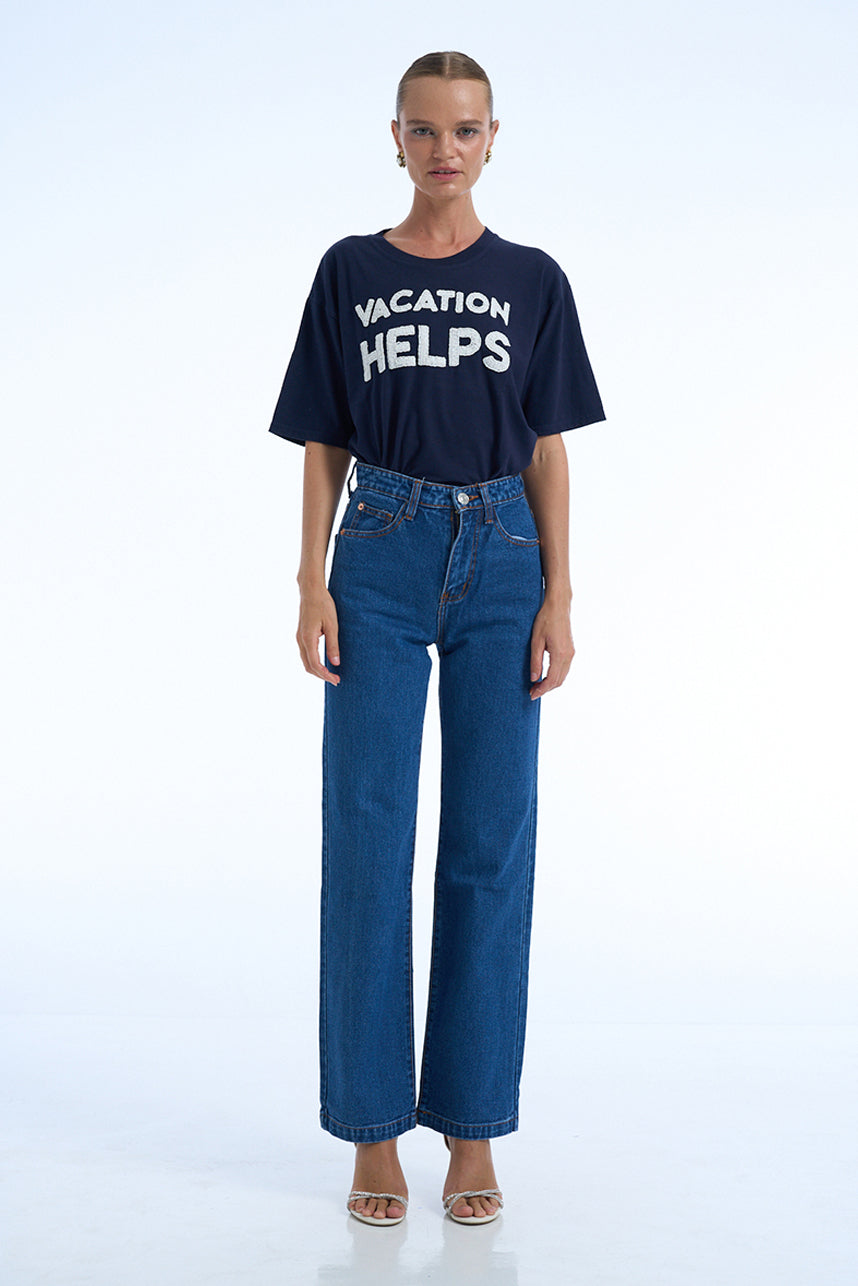 VACATION HELPS T-SHIRT