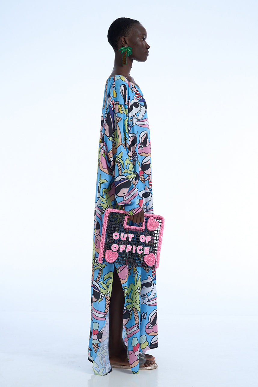 KARLETTO SURF LONG SLEEVE KAFTAN