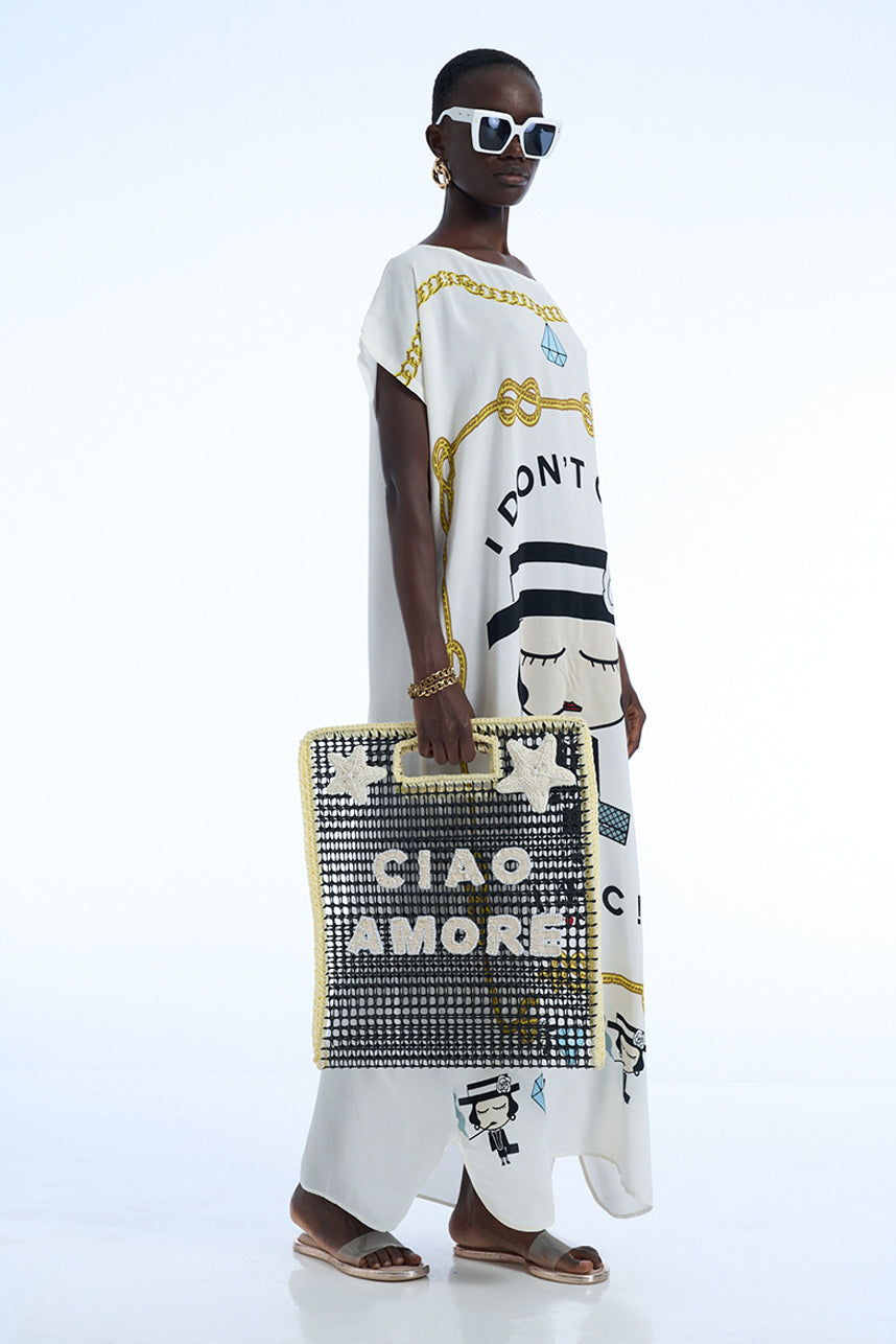 I DON’T GIVE A CHIC KAFTAN TUNIC