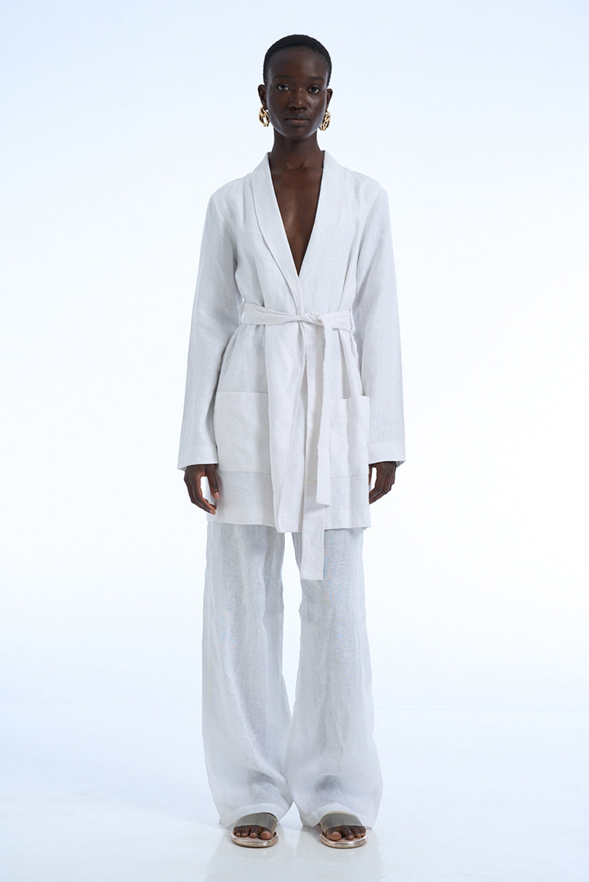 MEDITERRANEO LINEN PANTSUIT
