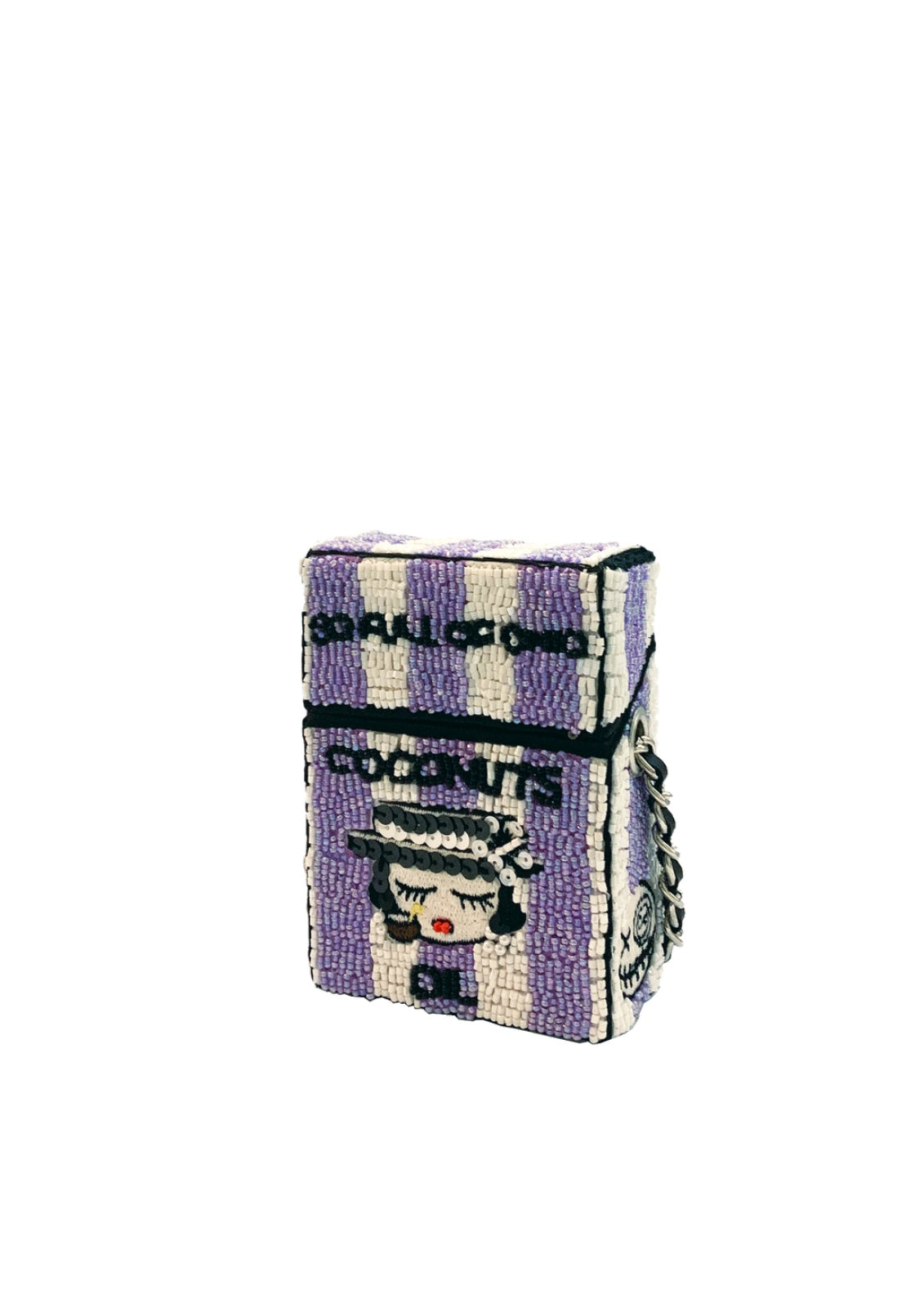 Mini Box Crossbody Bag "So Full Of Chic" Coconut Oil