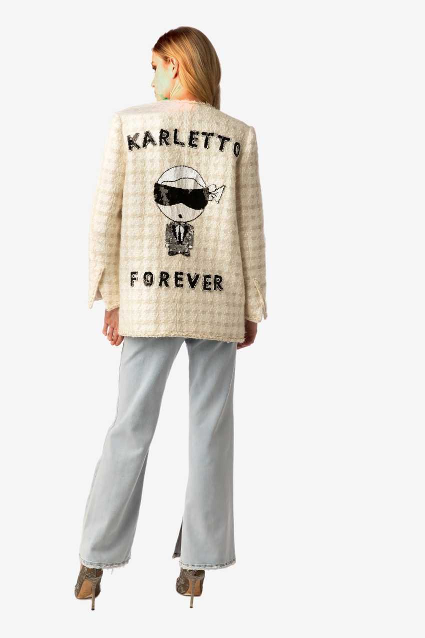 Karletto Forever Tweed Blazer