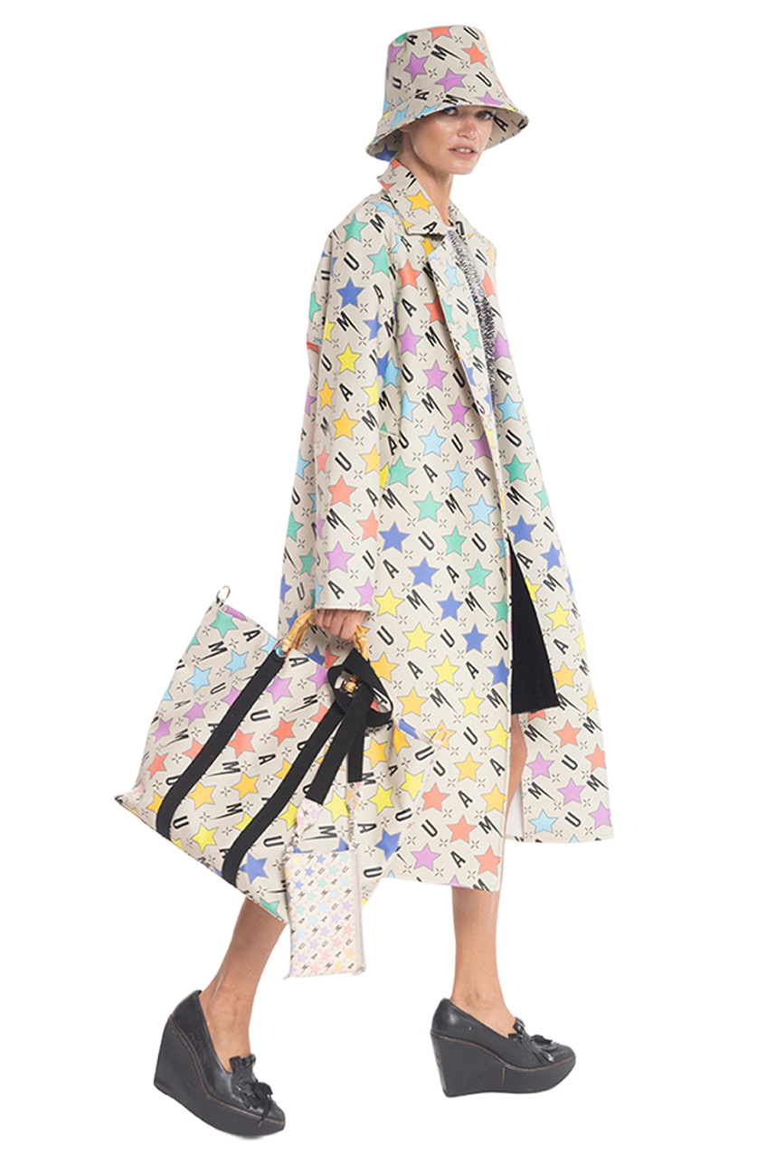 MUAMUA Leather Coat