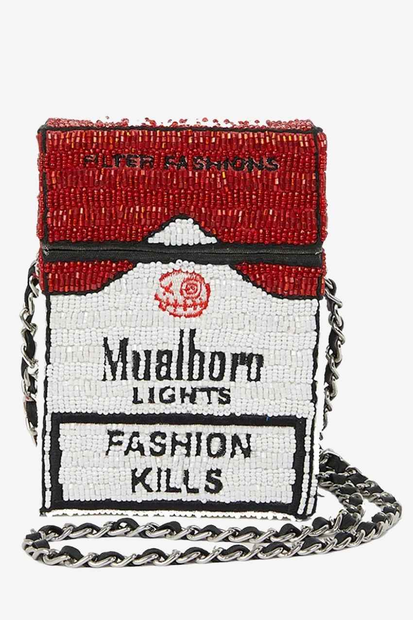 Mualboro Red Fashion Kills Medium Box Crossbody Bag