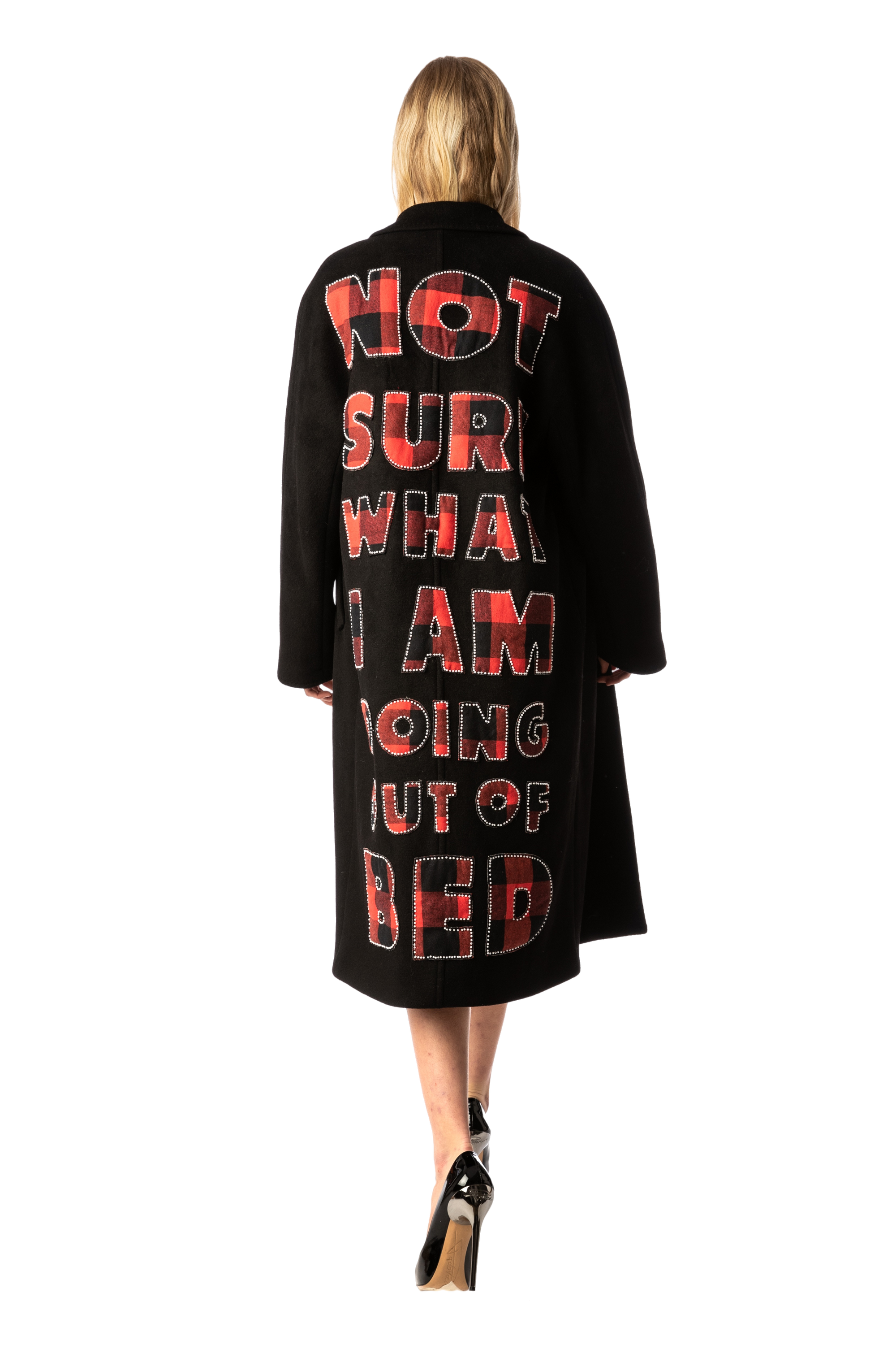OUT OF BED WOOL FLANNEL COAT - Pre Order