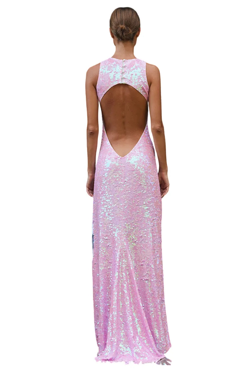 Liberty Sequin Long Dress