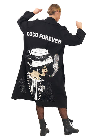 COCO FOREVER WOOL COAT