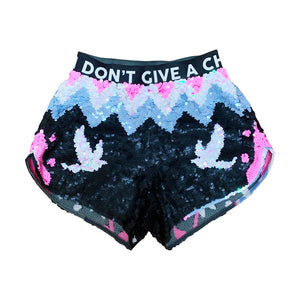 LOVE ME ANYWAY Sequin Shorts - Pre Order