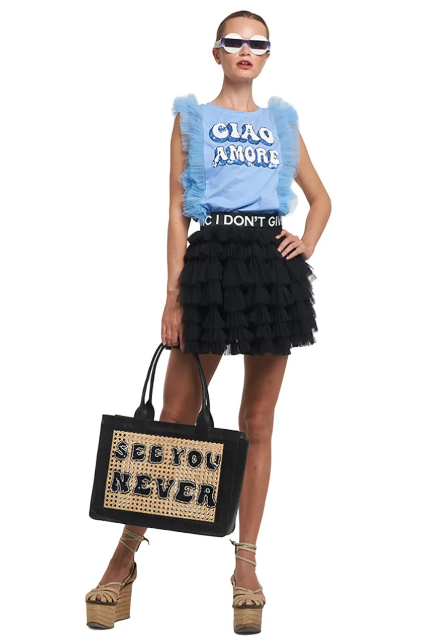 Ciao Amore Tulle T-Shirt