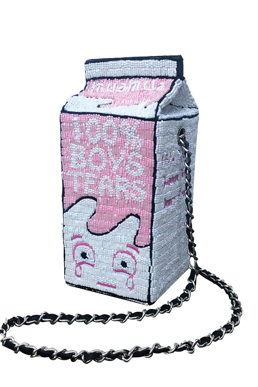 100% Boys Tears Milk Carton Bag