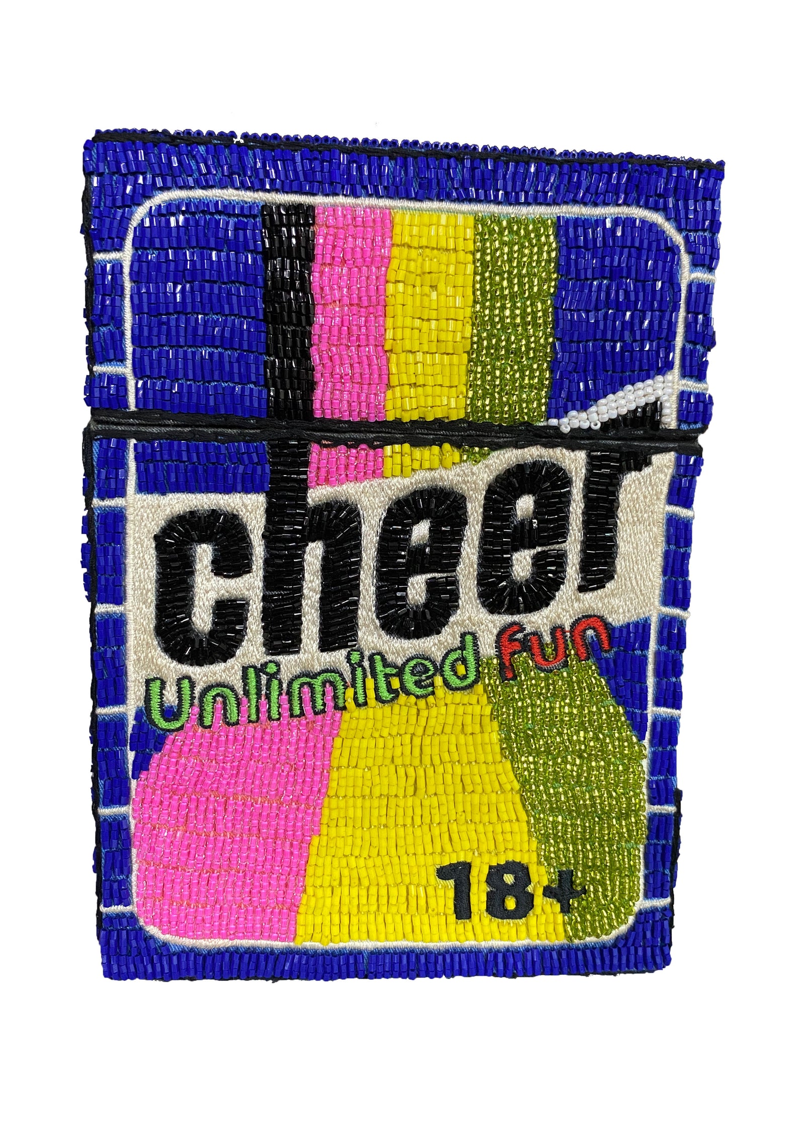 CHEER UNLIMITED FUN BIG BOX CROSSBODY BAG