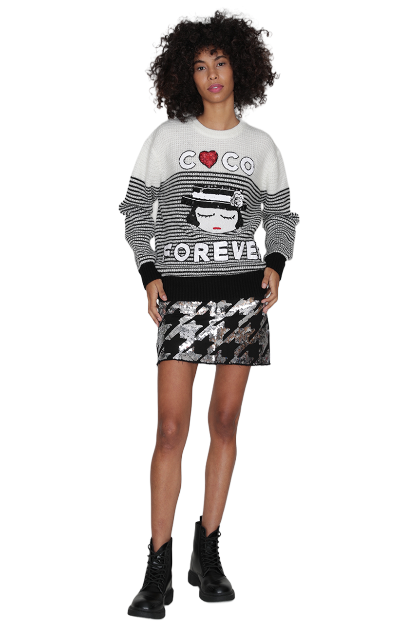 Coco Forever Stripes Wool Sweater