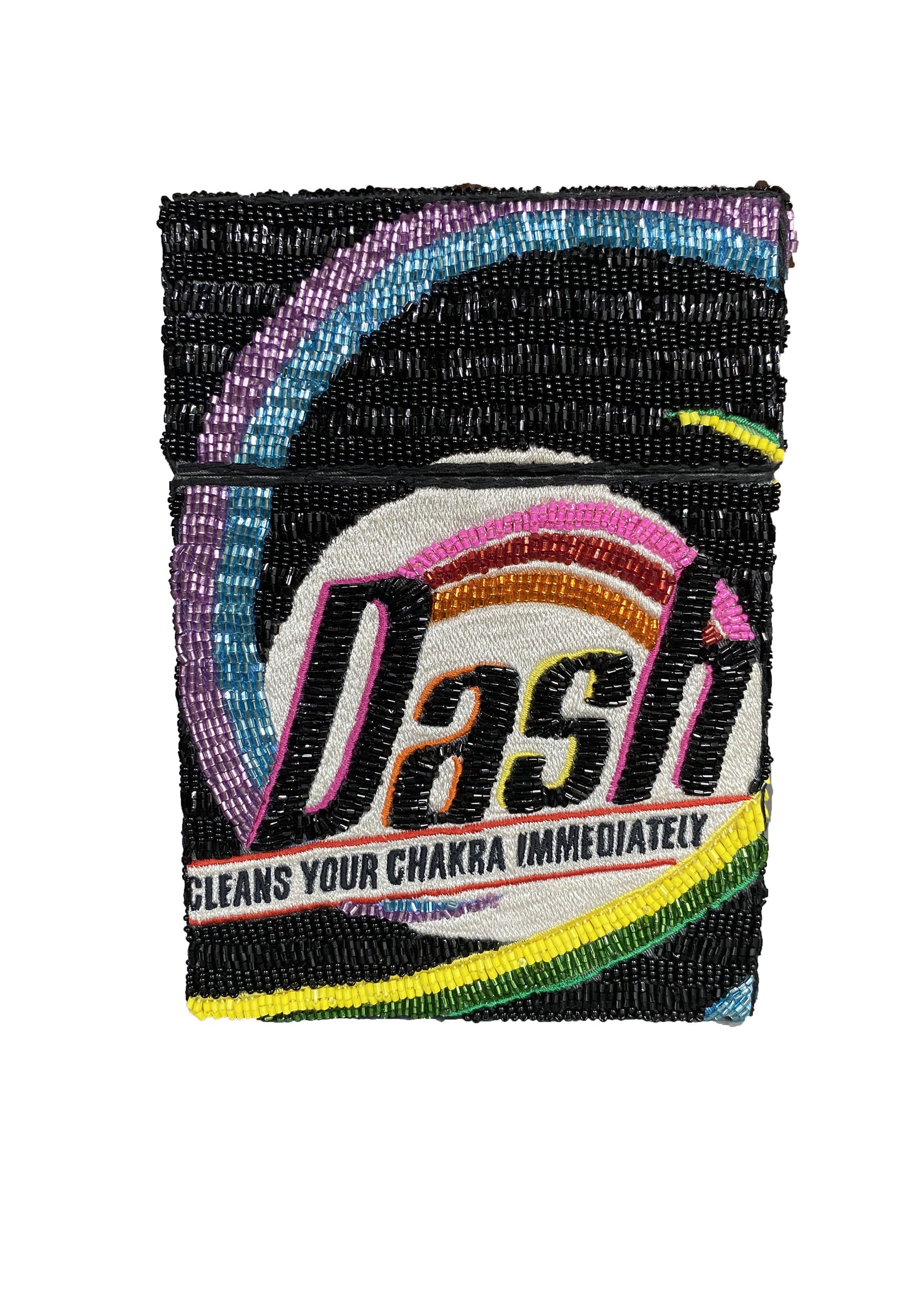 DASH CLEANS YOUR CHAKRA  BIG BOX CROSSBODY BAG