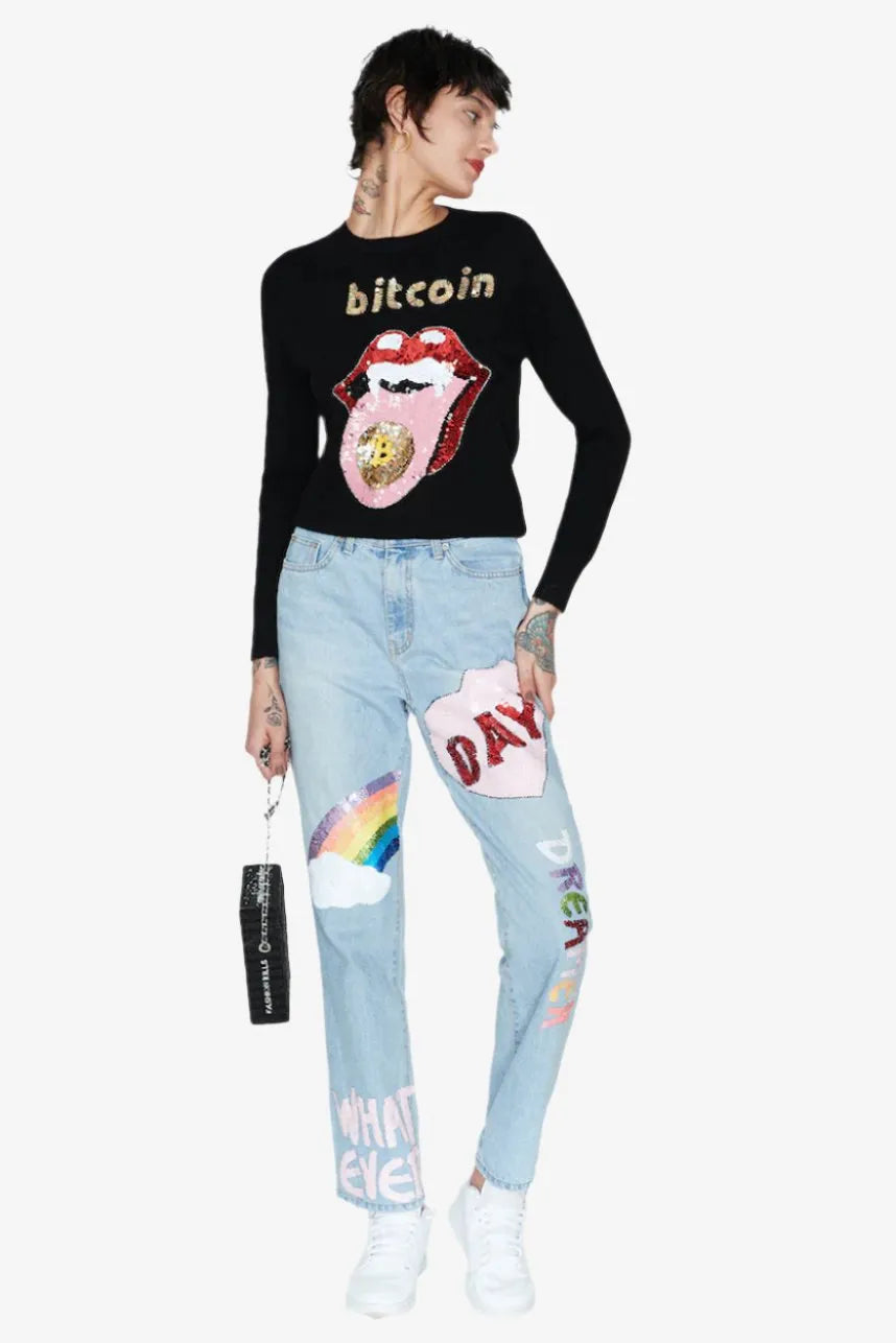 Bitcoin Wool Sweater