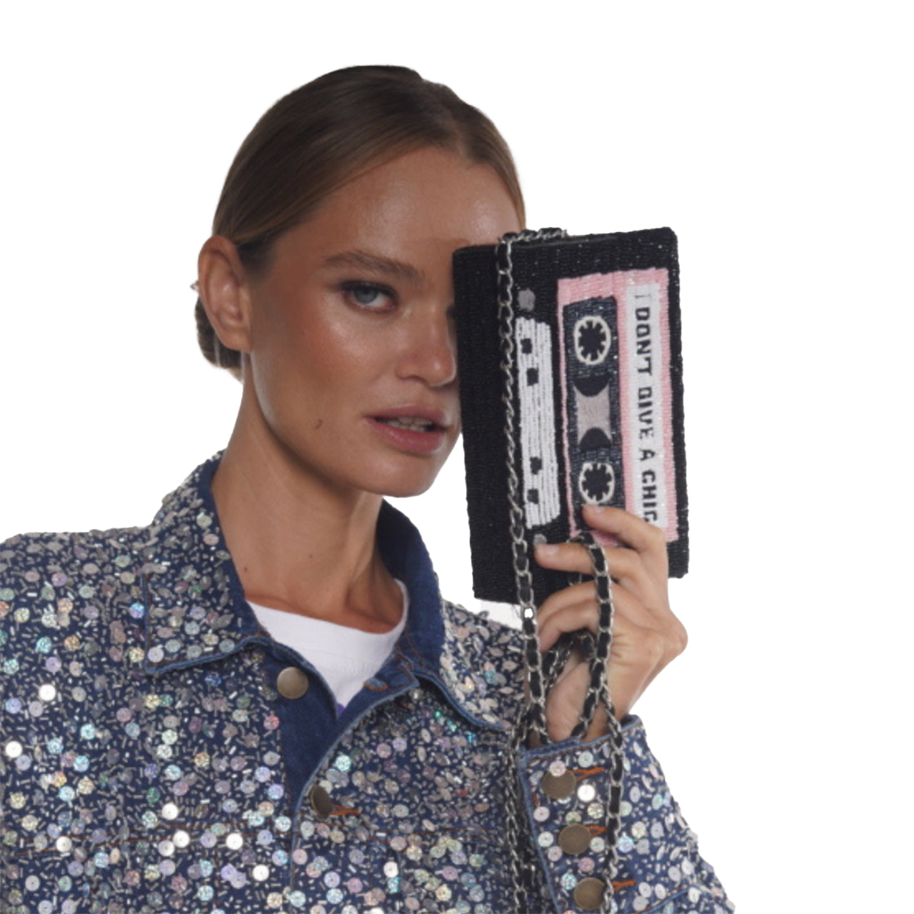Beaded Mix-Tape Clutch - Pre Order