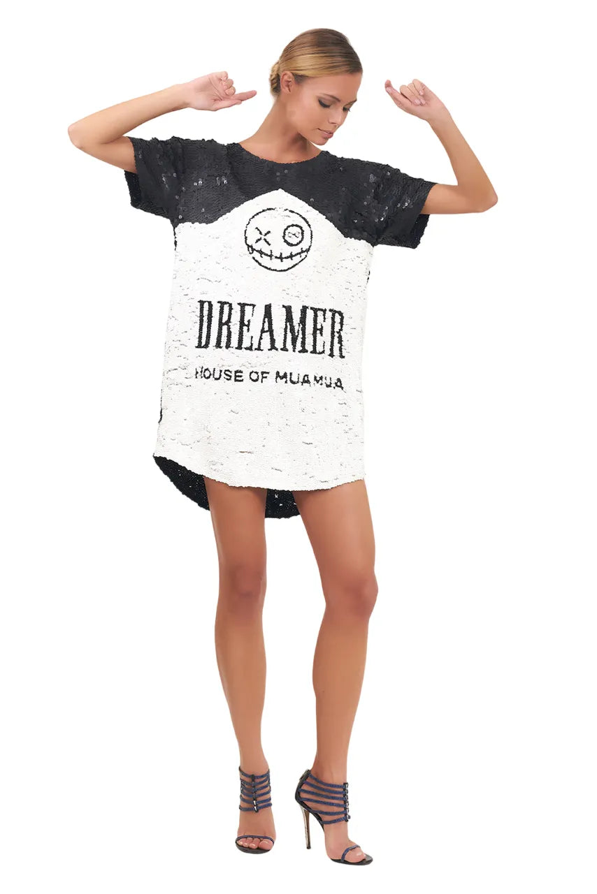 Dreamer Sequin Maxi Tee Dress