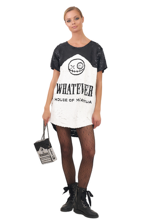 Whatever Sequin Maxi Tee Dress - Pre Order