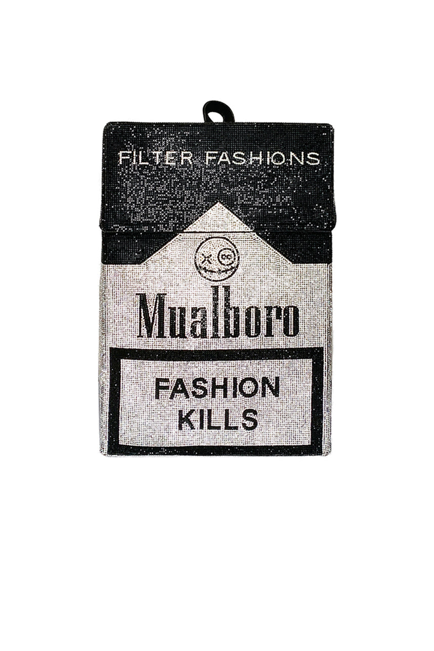 MUALBORO FASHION KILLS Rhinestones Backpack