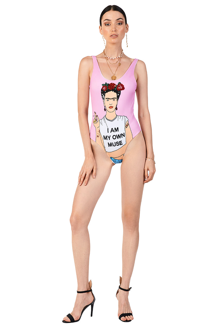 I AM MY OWN MUSE Swimsuit One Piece - Pre Order