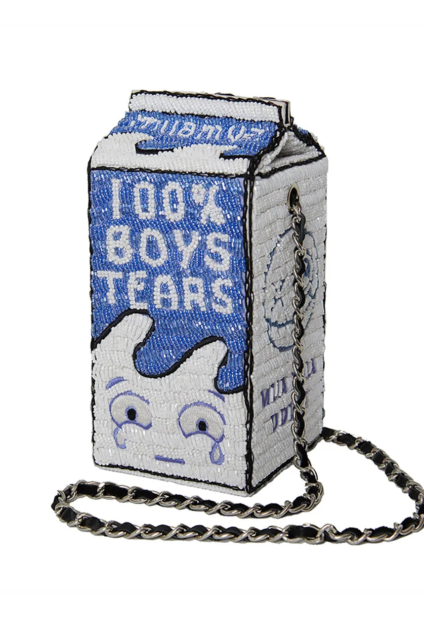 100% Boys Tears Milk Carton Bag