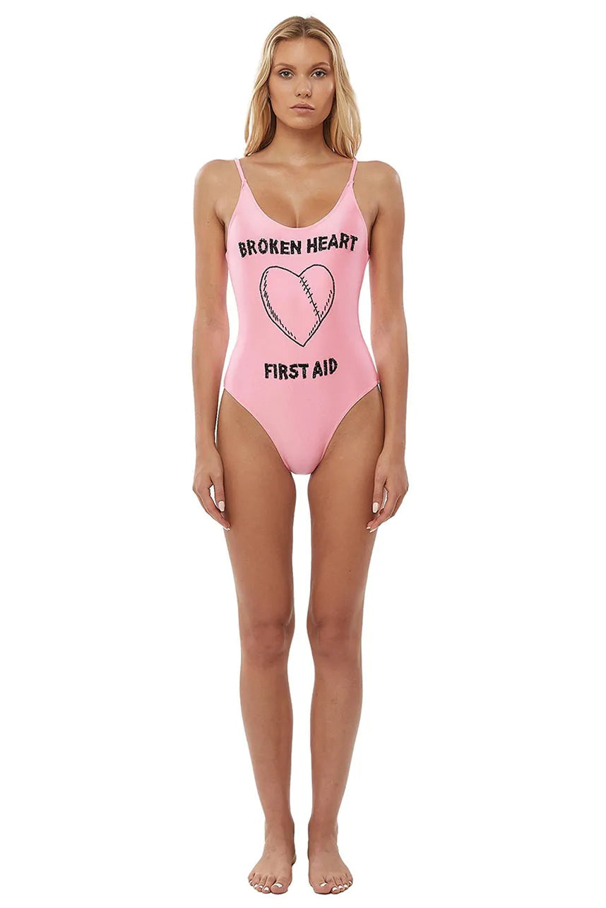 Broken Heart First Aid Swimsuit One Piece