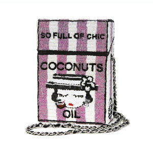 Big Box Crossbody Bag So Full Of Chic Coconut oil - Pre Order