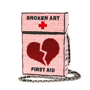 Big Box Crossbody Bag Bag  Broken Heart First Aid
